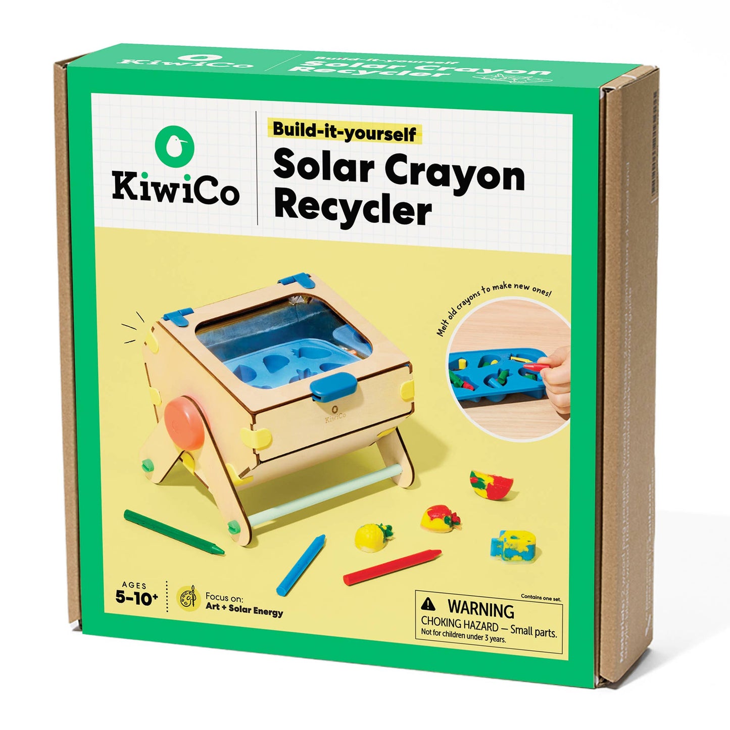 Solar Crayon Recycler Stem Kit for Kids