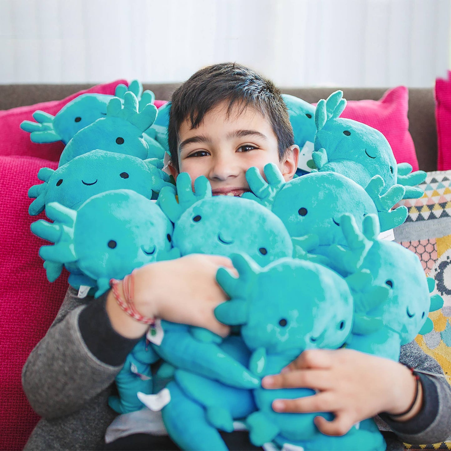 Hermelindo, Axolotl Stuffed Animal | Summer Plush Toy