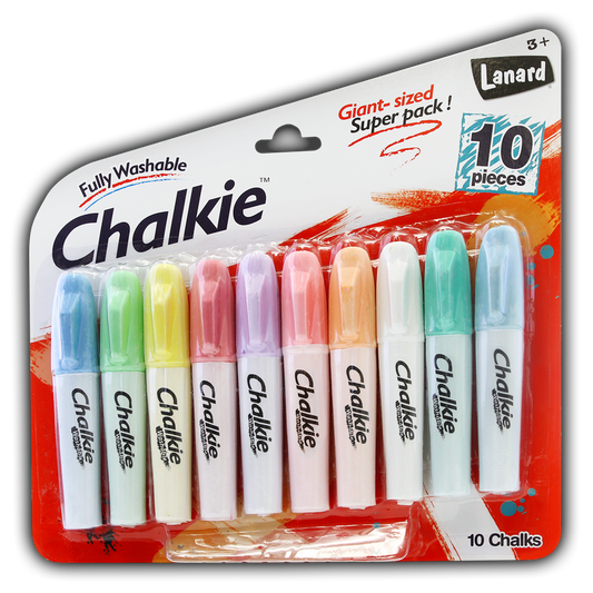 Chalkie Fun Colorful Chalk Writers 10 pieces