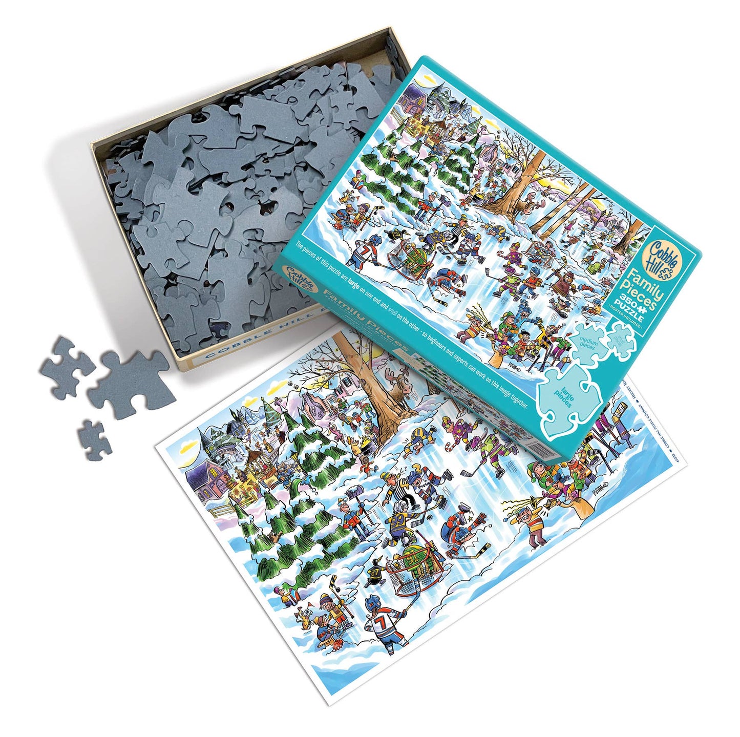 Hockey Town 350pc Puzzle