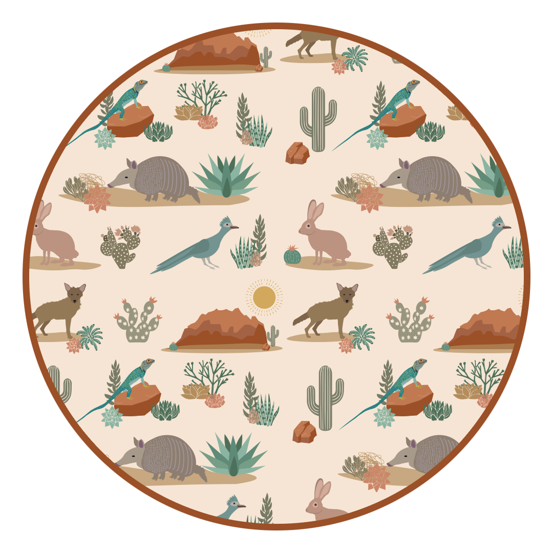 Desert Friends Western Armadillo Baby Gift Bamboo Baby Lovey