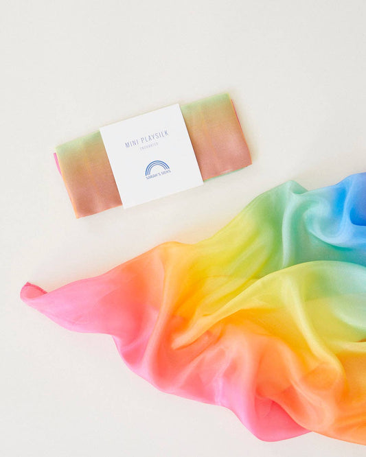 Mini Enchanted Playsilks: Rainbow
