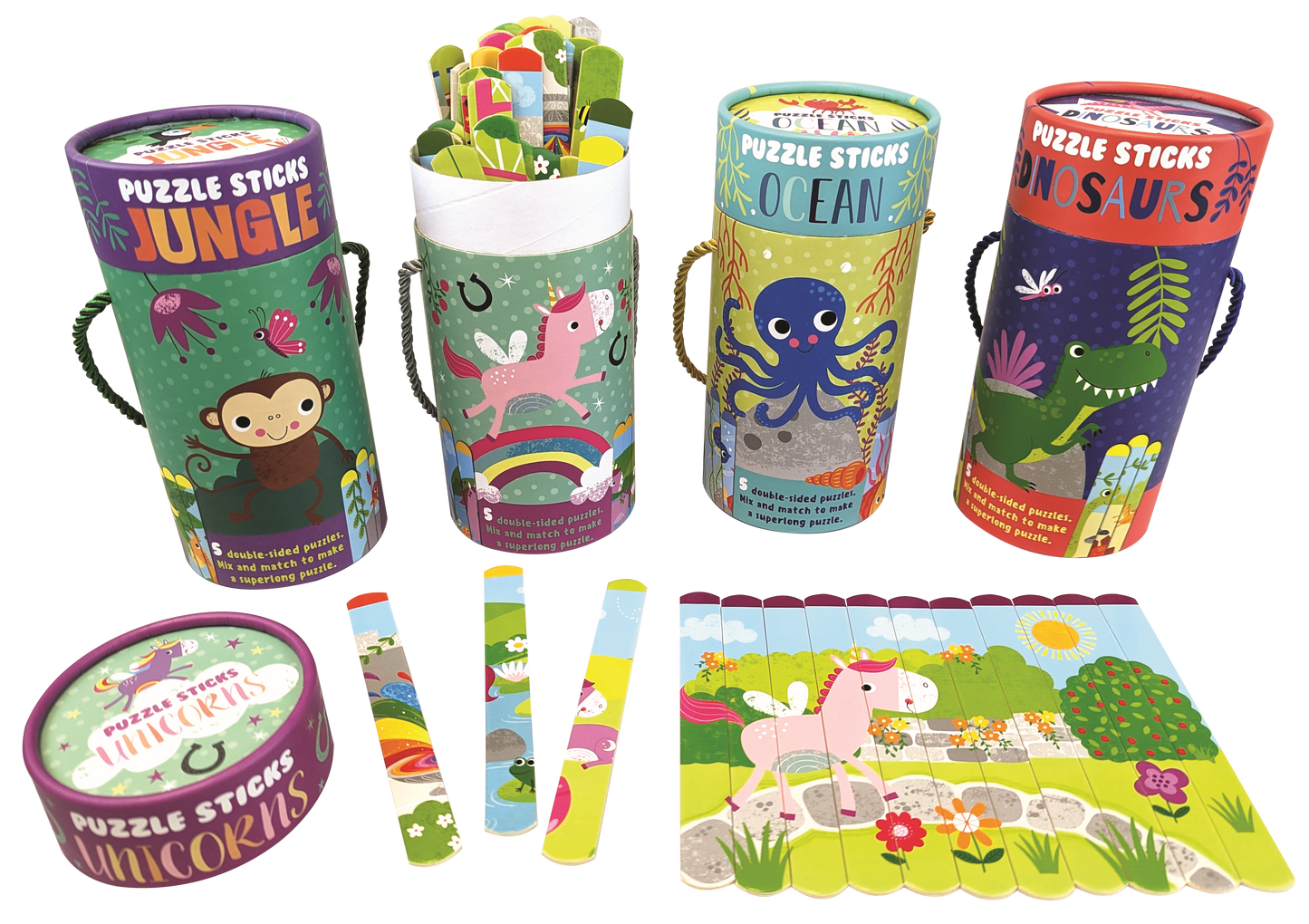 Puzzle Sticks: Dinosaurs
