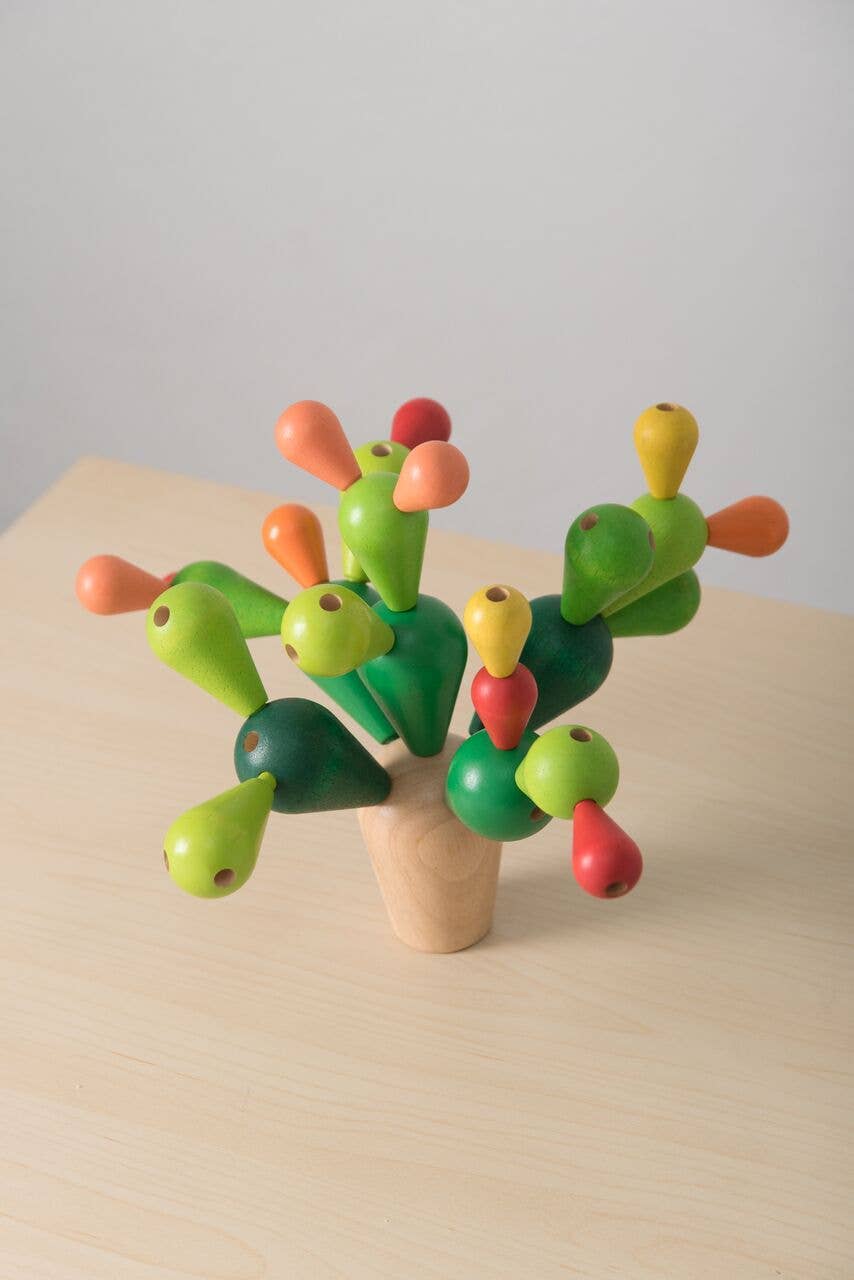 Balancing Cactus - Wood Toy