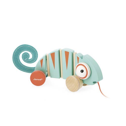 Janod - Pull Along Chameleon