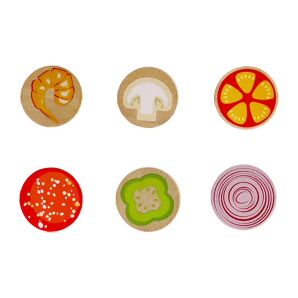 Leo & Friends 27-Piece Kid’s Pizza Toy Set