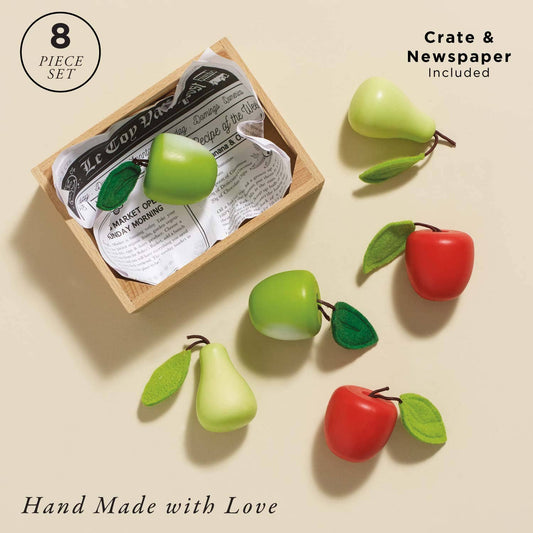 Orchard Fruits Wooden Market Crate