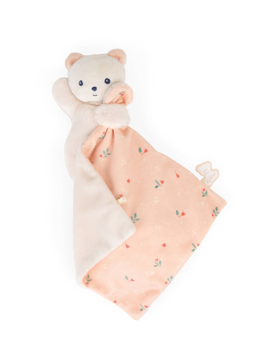 Comforting blanket | Bear | Peach | Doudou | Ages 0+