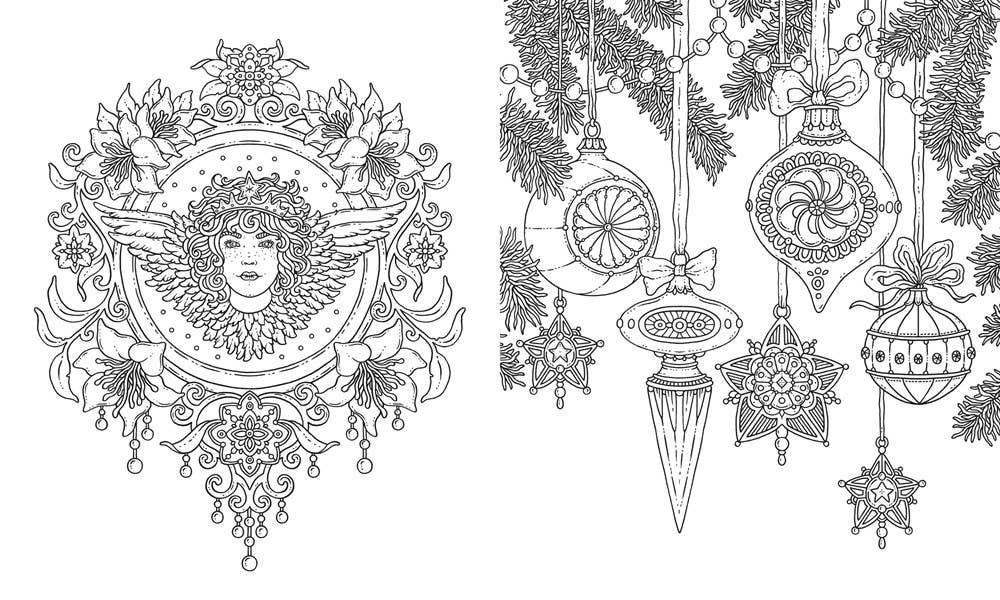 Merry Christmas Coloring Book