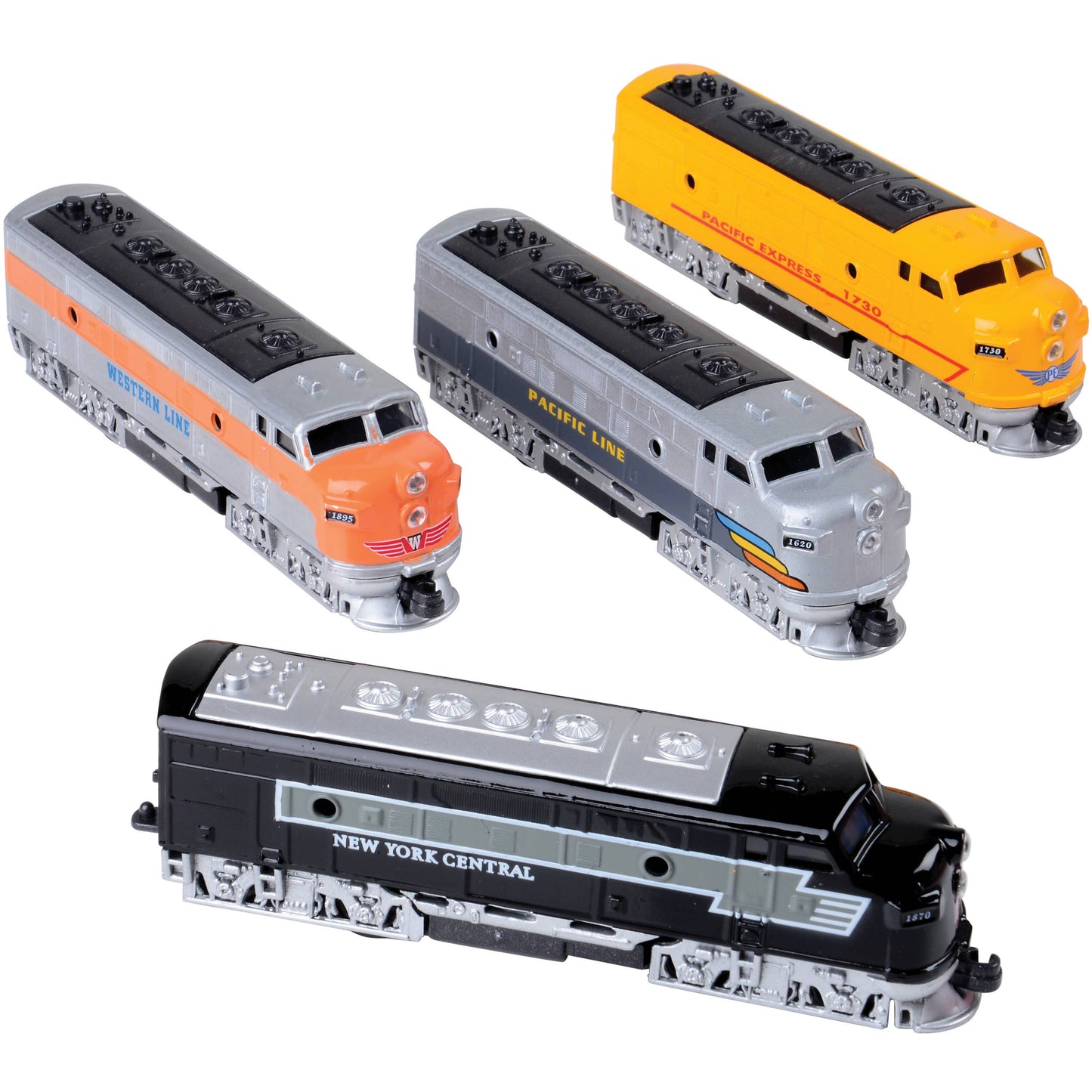 Classic Locomotive Die Cast Train