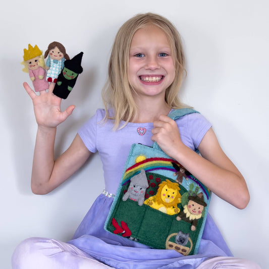 Felt Wizard of Oz Puppet Bag