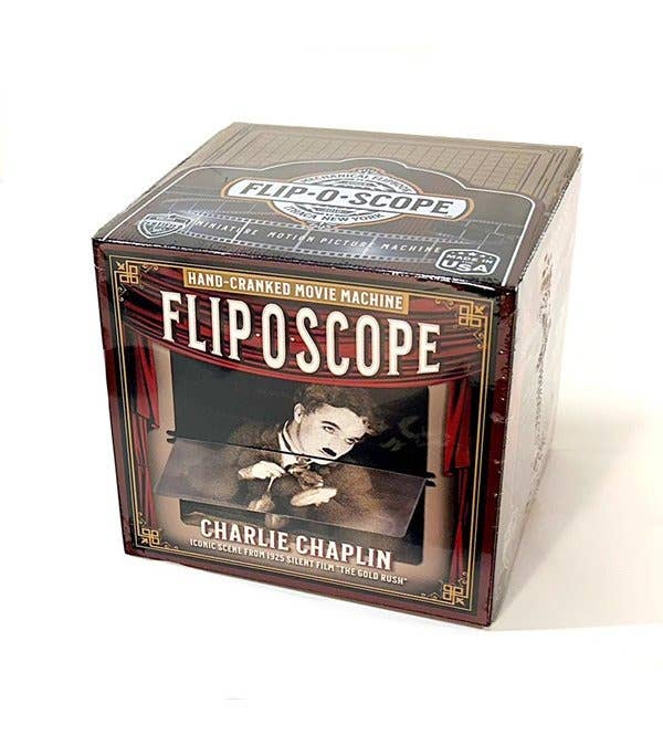 Fliposcope - Charlie Chaplin DIY FlipBook Machine Keepsake