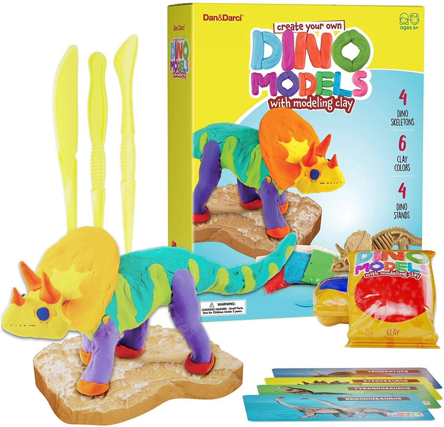 Dino Clay Models