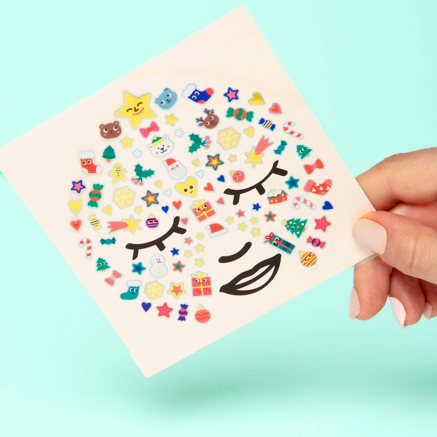 Face stickers - Hohoho Holiday