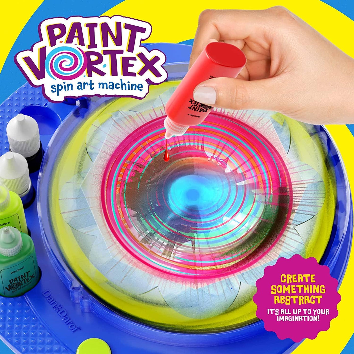 Spin Art Machine Kit - Paint Vortex Station Center