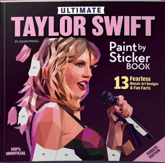 Activity Book - Taylor Swift Sticker Painting w/ Display