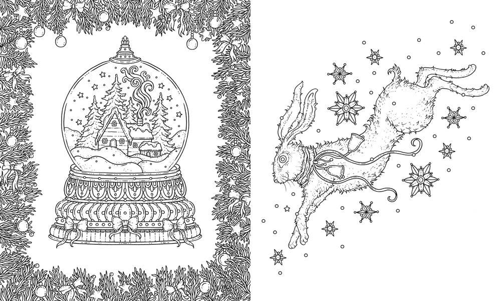 Merry Christmas Coloring Book