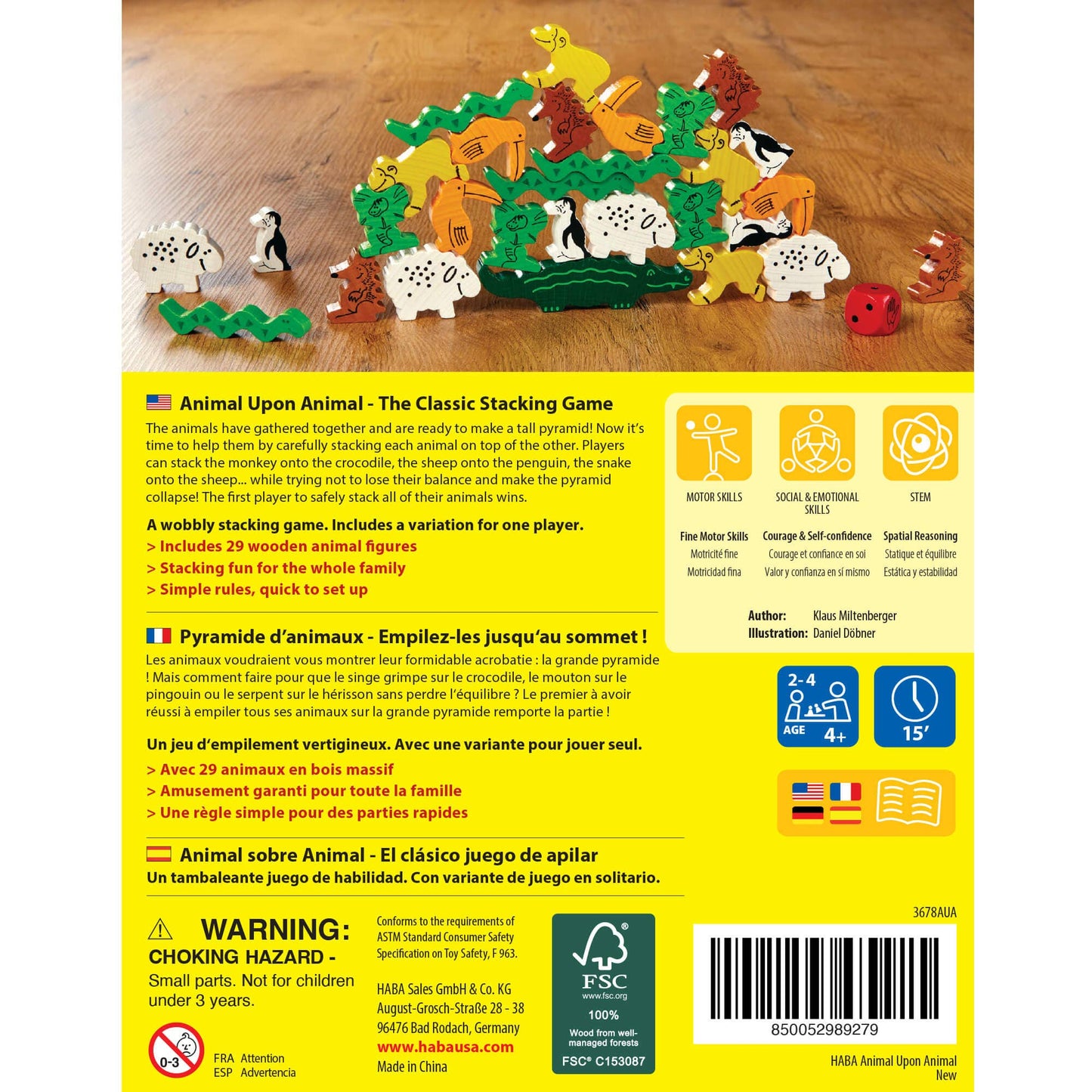 Animal Upon Animal Game - Compact Version