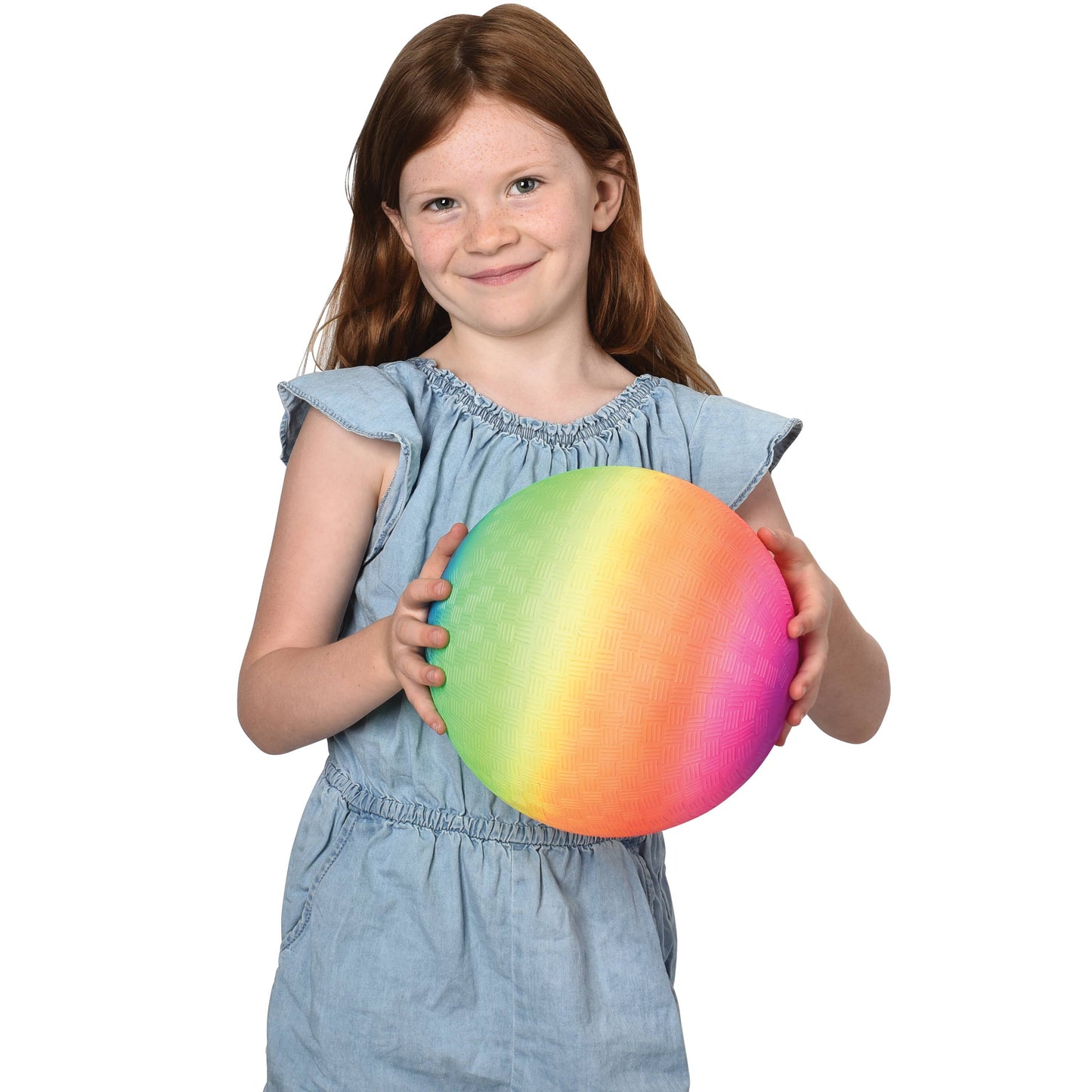 9" Rainbow Playground Ball
