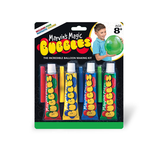 Magic Bubbles 4 Pack – Green, Red, Blue, Yellow