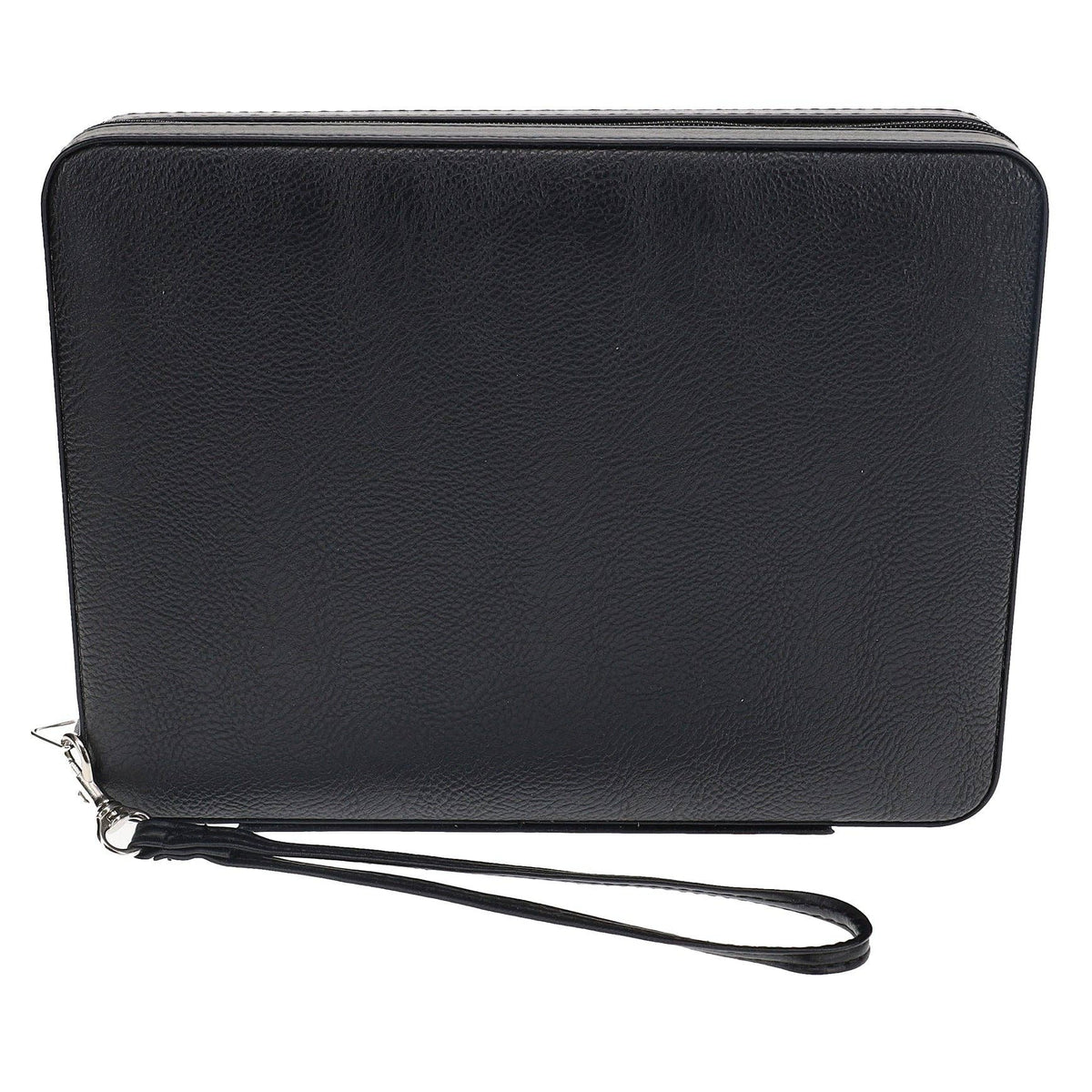 WE Games Black Travel Magnetic Leatherette Backgammon Set: Navy Blue