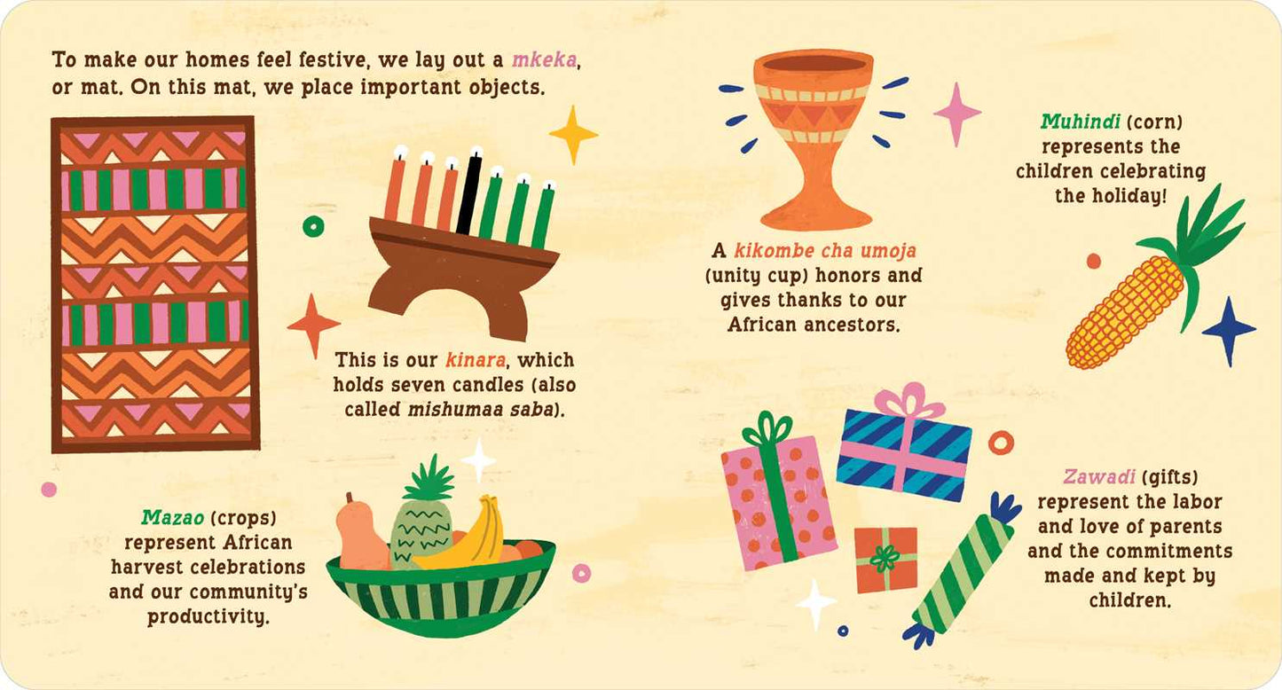 Kwanzaa by Hannah Eliot: Board Books; 24 pages / English