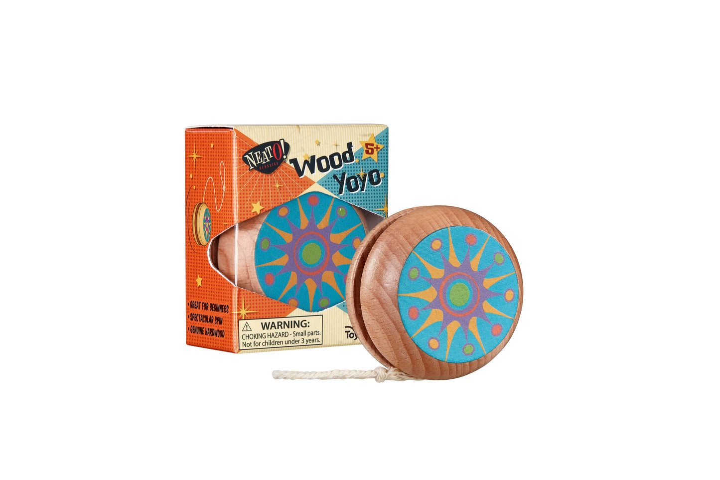 Neato! Wood Yo-Yo- Retro Classic