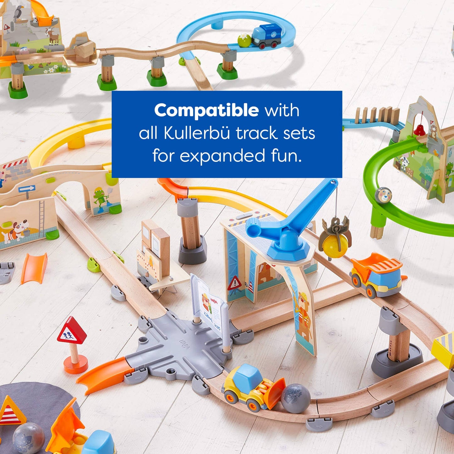 Kullerbü Construction Zone Play Track Set
