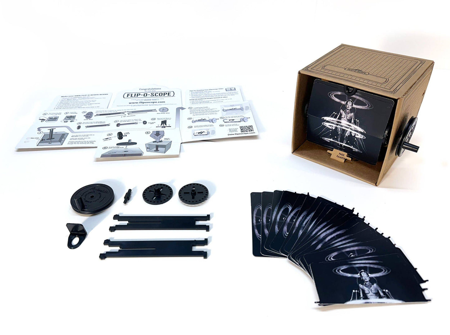 Fliposcope - Metropolis DIY FlipBook Machine Keepsake