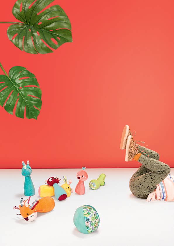 Jungle Bowling Pins