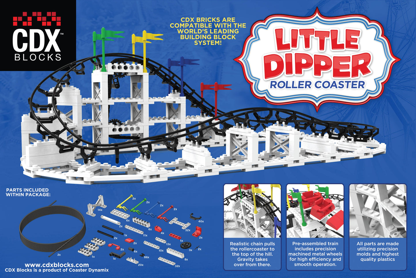 CDX Blocks Little Dipper Roller Coaster