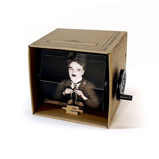 Fliposcope - Charlie Chaplin DIY FlipBook Machine Keepsake