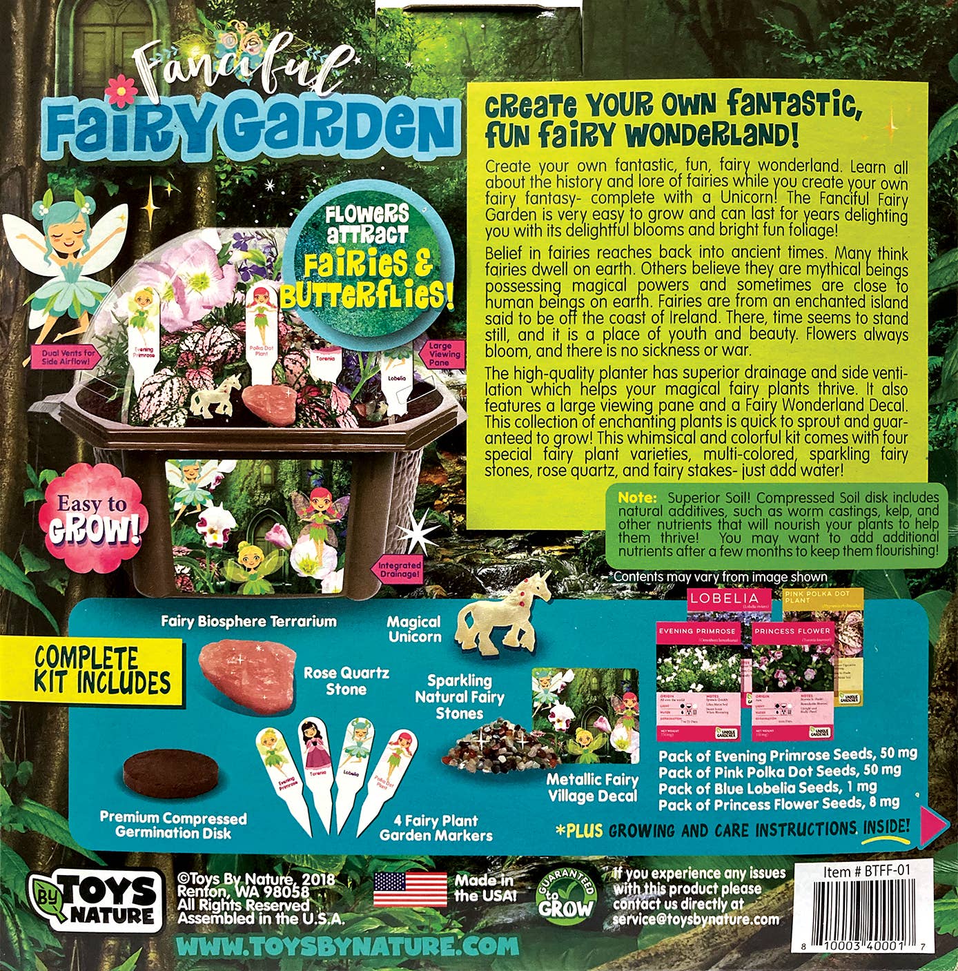 Fanciful Fairy Garden Biosphere