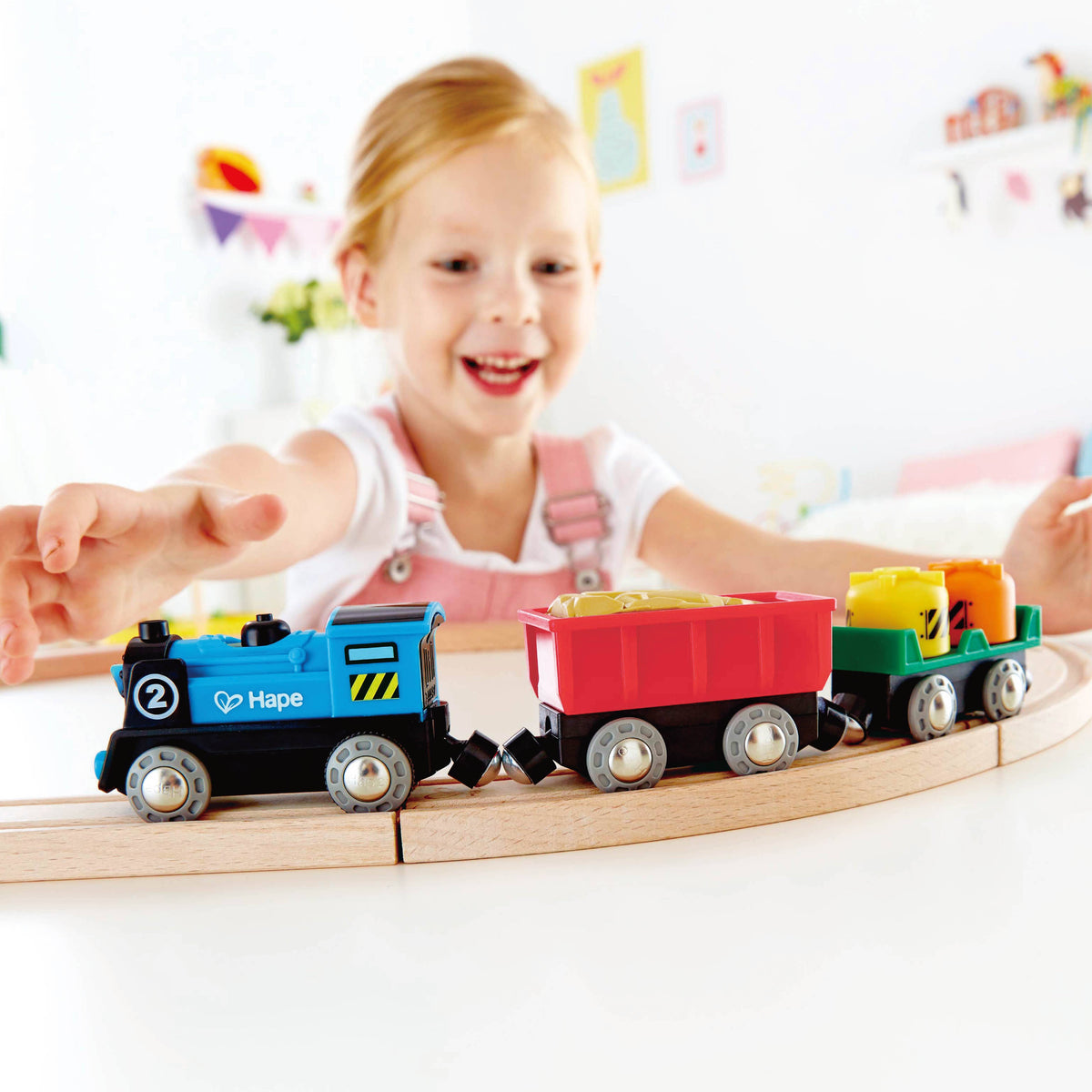 Battery Powered Rolling-Stock Set