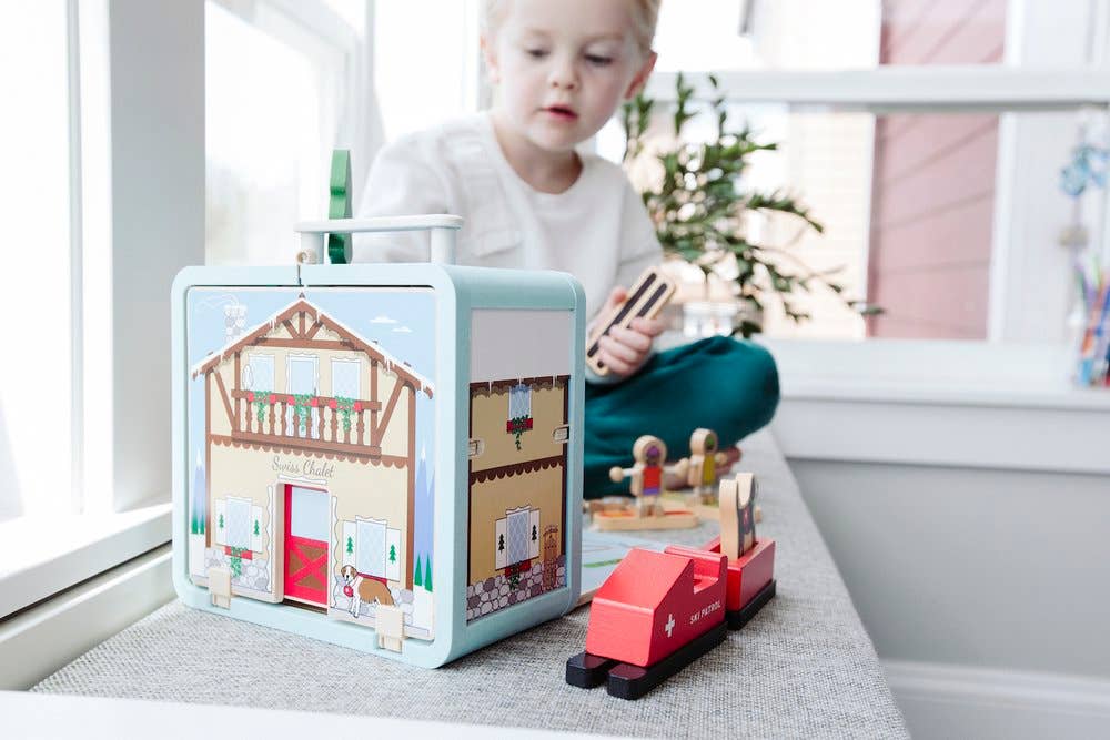 Suitcase Series: Ski Chalet