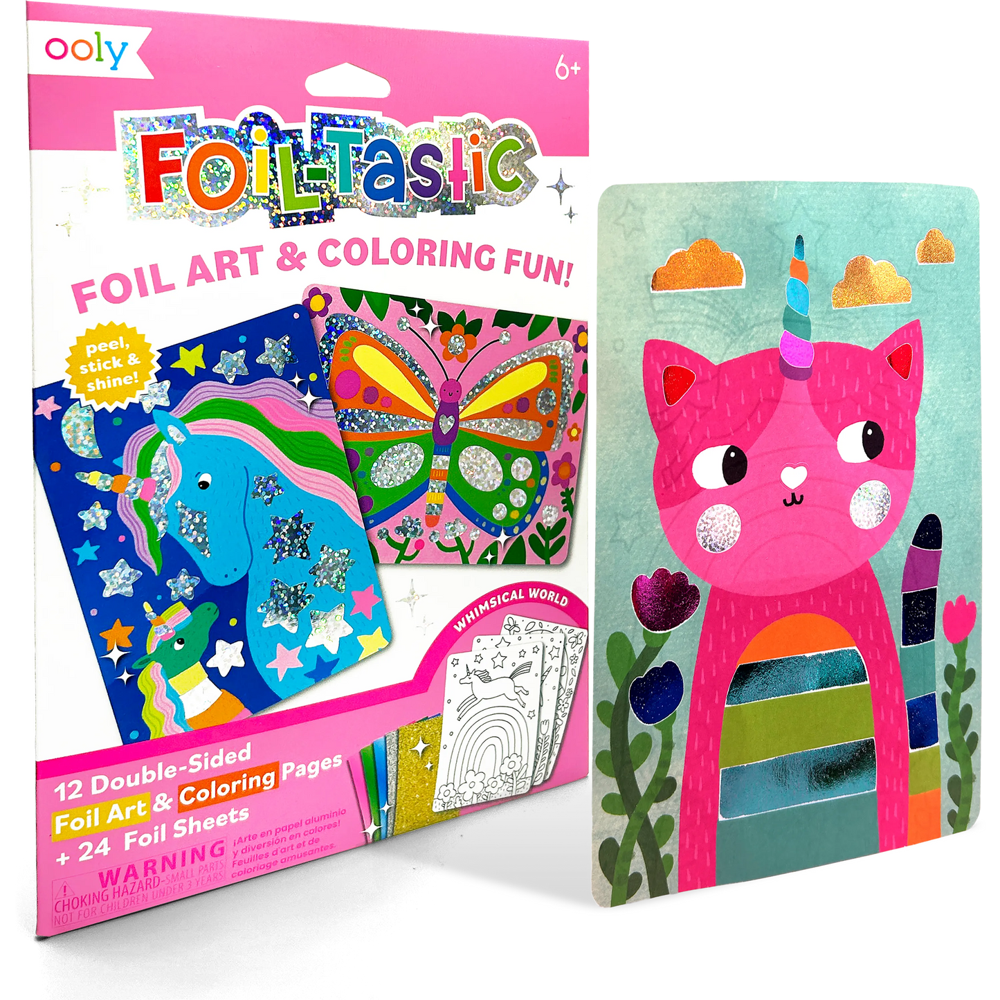 Foil-tastic Foil Art & Coloring Set - Whimsical World