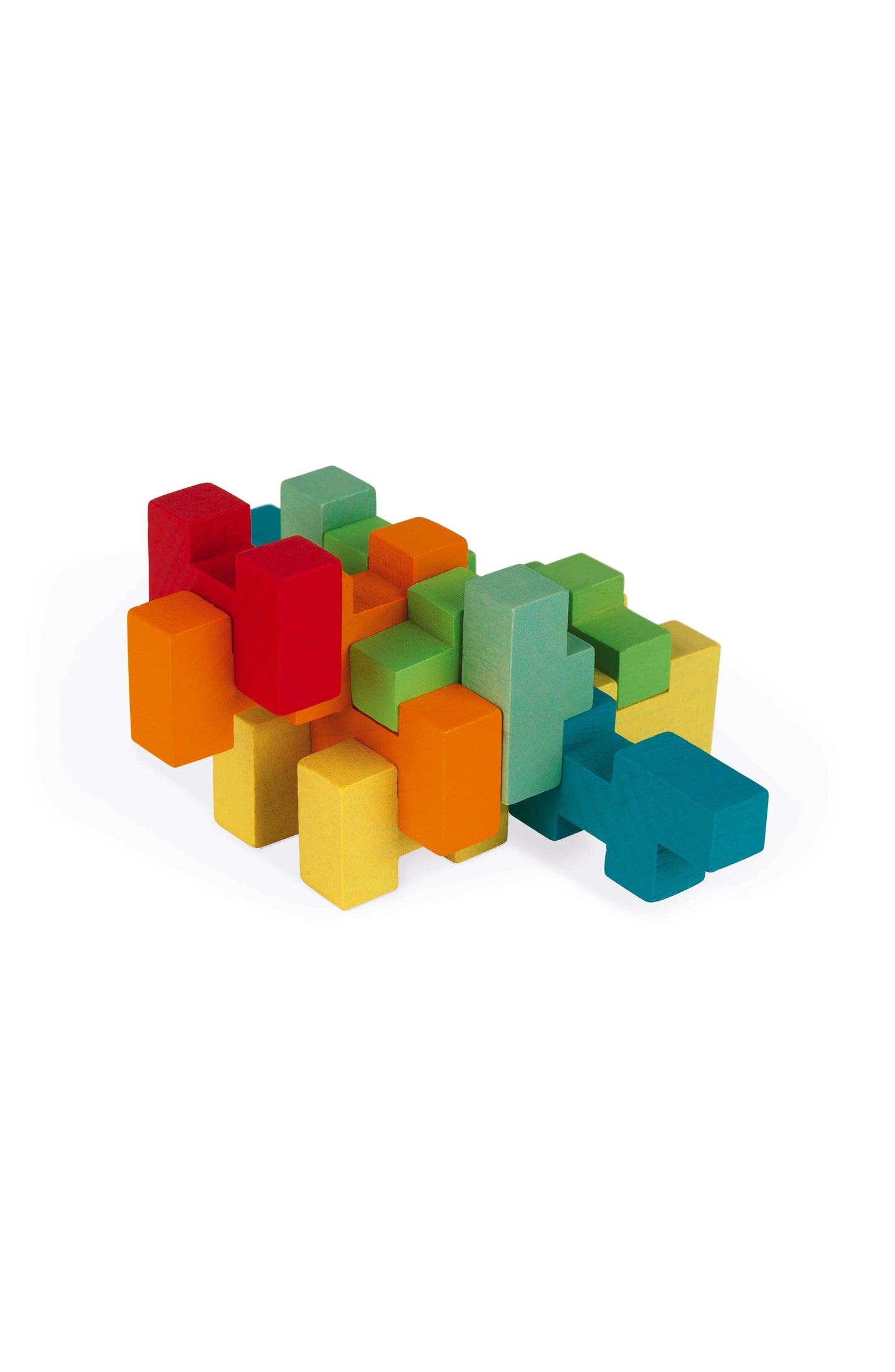 100 piece Construction Set | Wooden Building Kit | Ages 6+