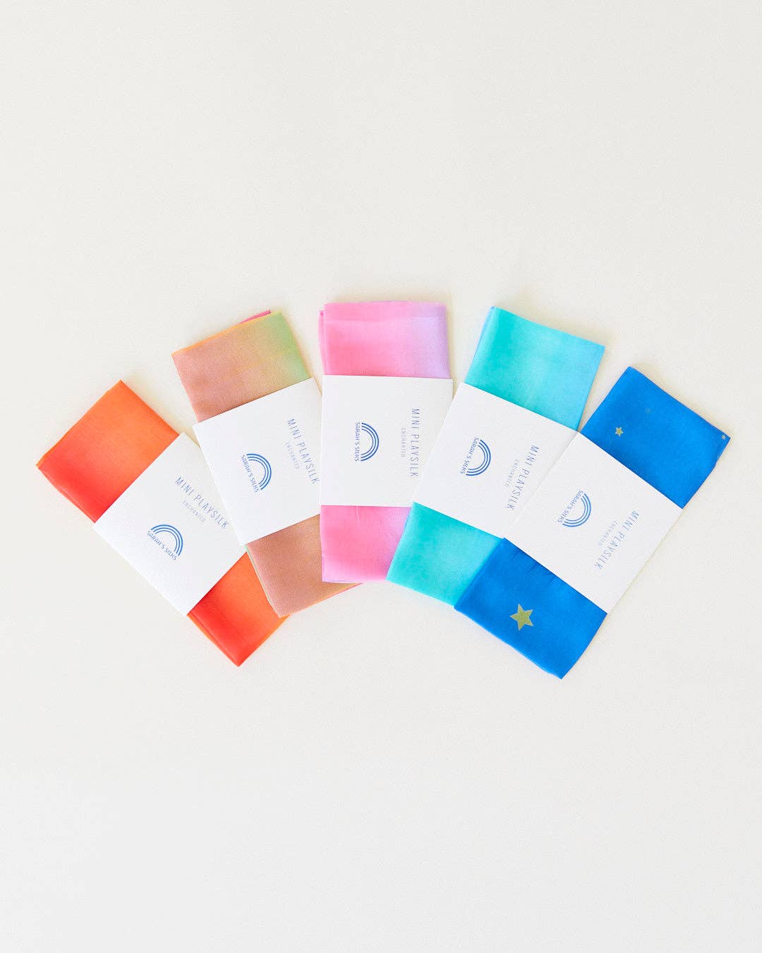 Mini Enchanted Playsilks: Rainbow