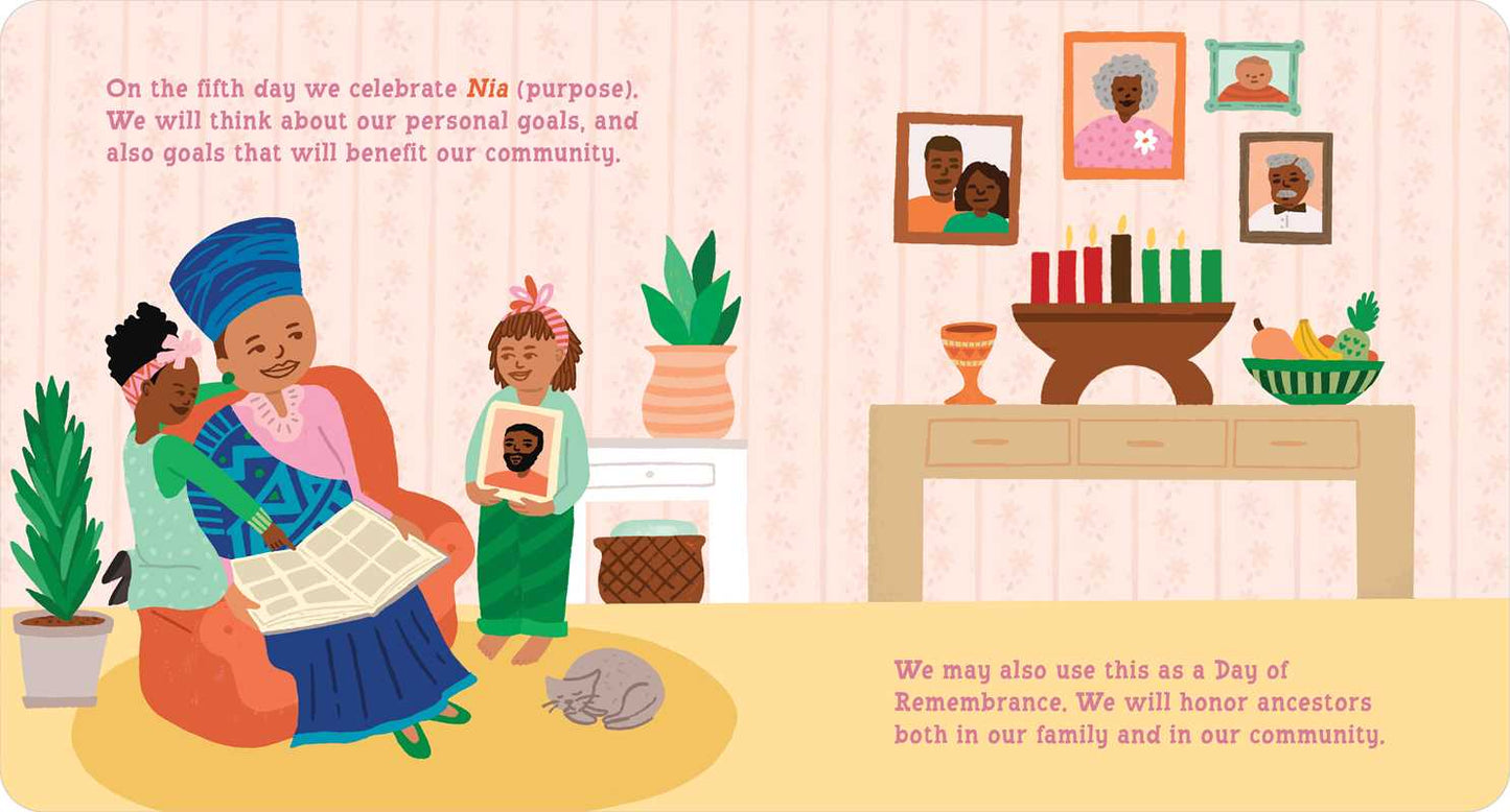 Kwanzaa by Hannah Eliot: Board Books; 24 pages / English