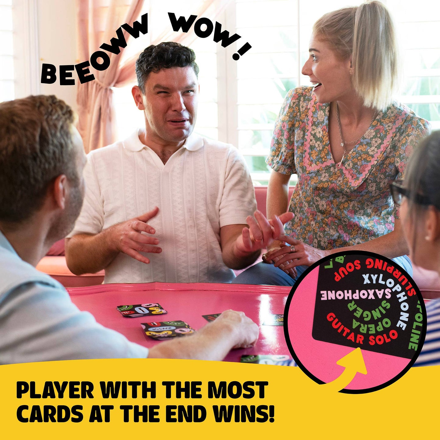 Uproar - A Card Game of Silly Sounds for the whole family.