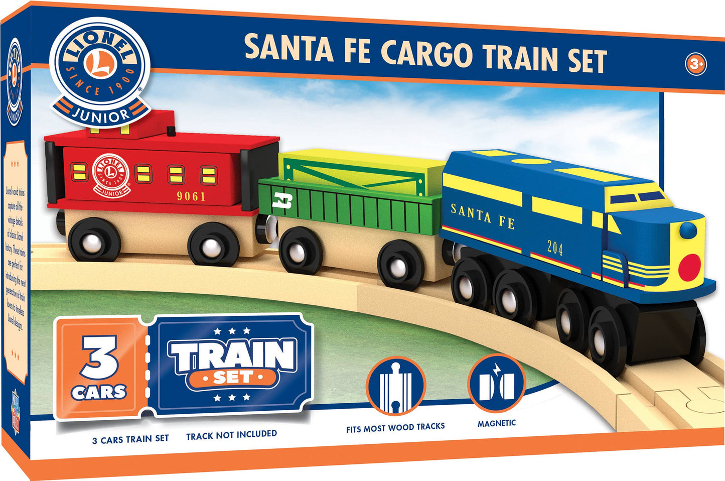 Lionel - Santa Fe Cargo Toy Train Set