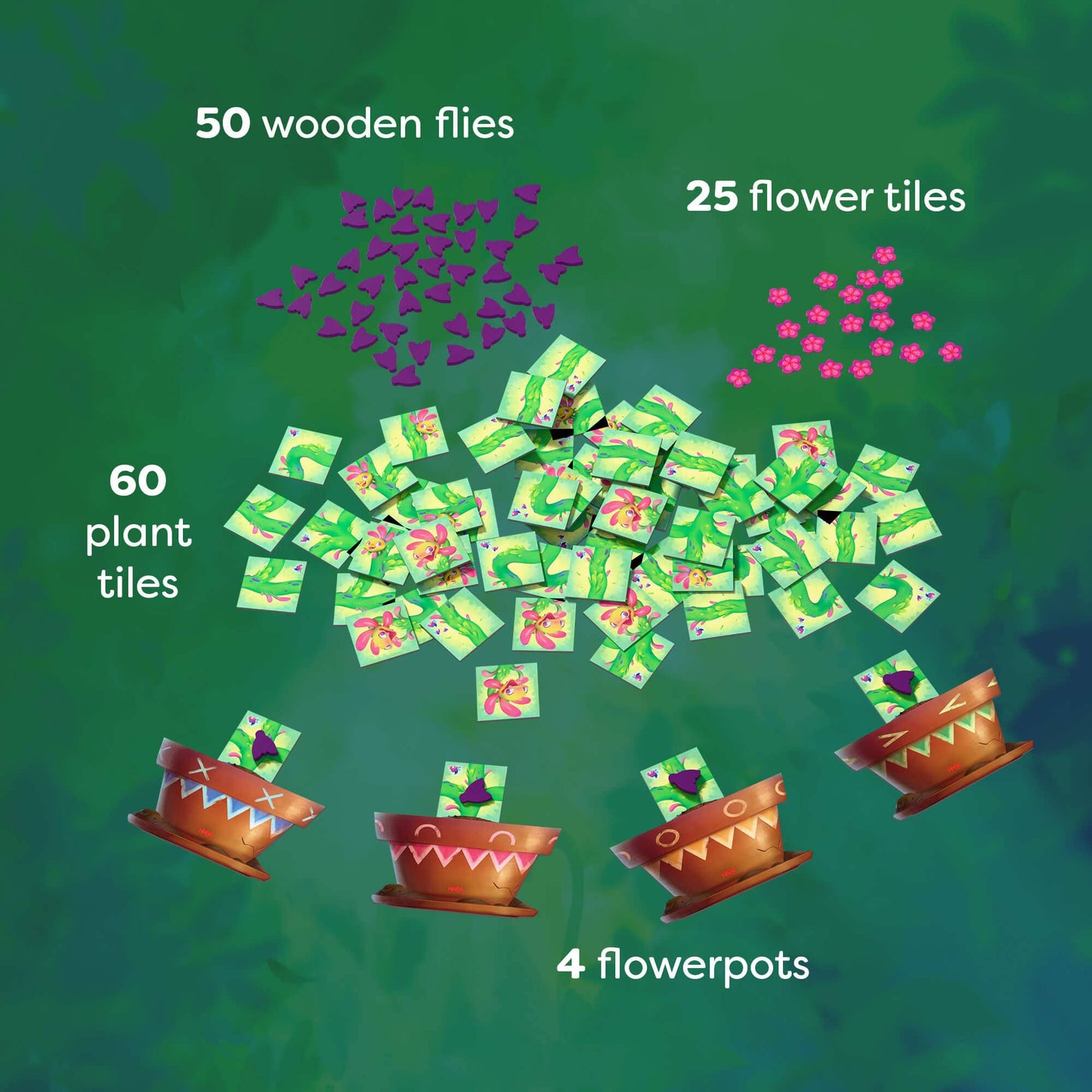 Carni Flora Strategic Tile Placement Game