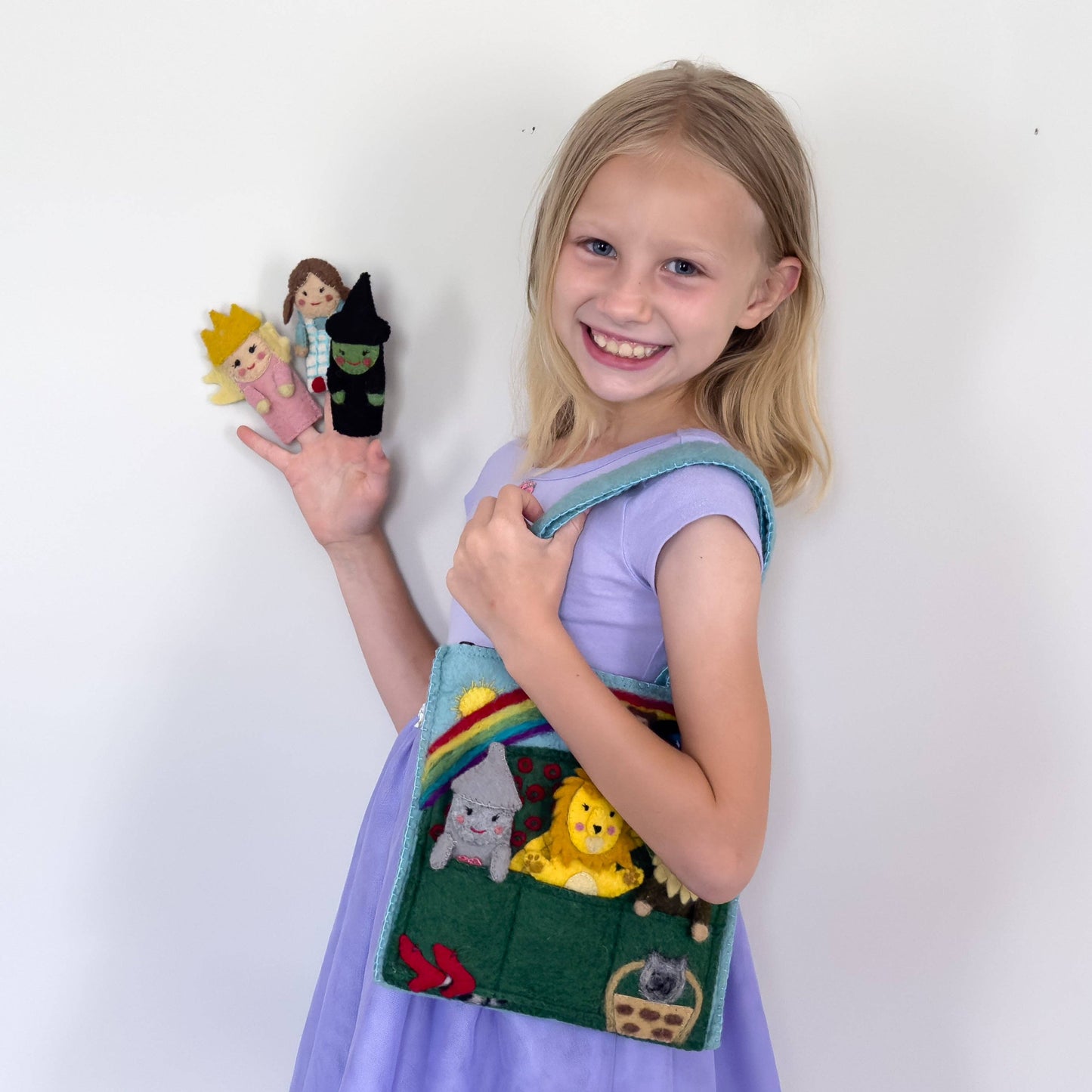 Felt Wizard of Oz Puppet Bag