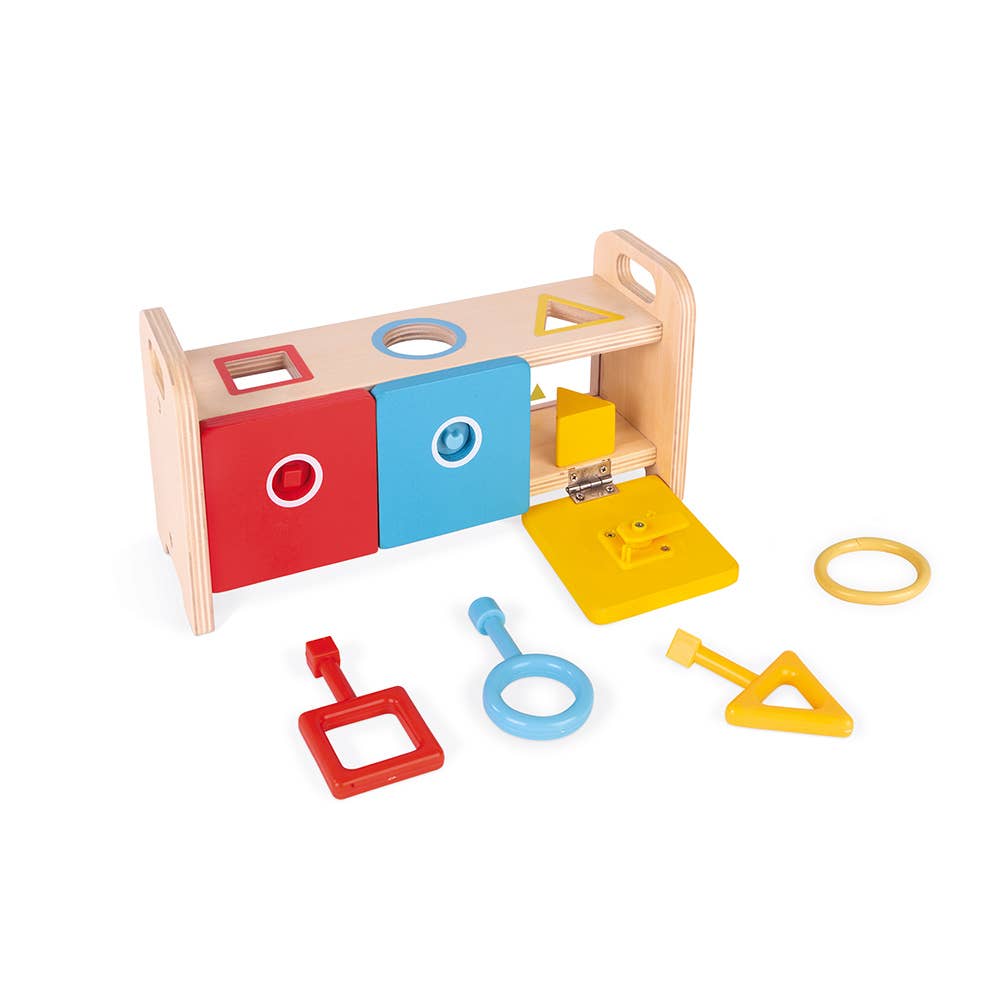 Essential | Shape Sorter Box With Keys | Early Learning Toys