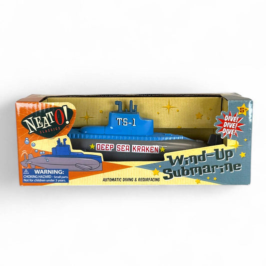 Neato! Classic Toys Wind Up Diving Submarine - Retro