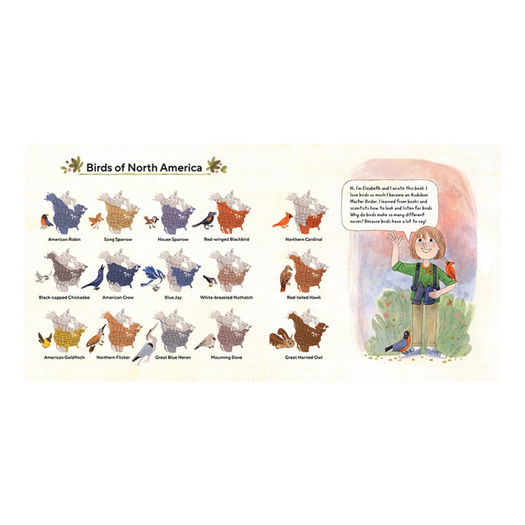 Birds Have A Lot to Say Picture Book for Children