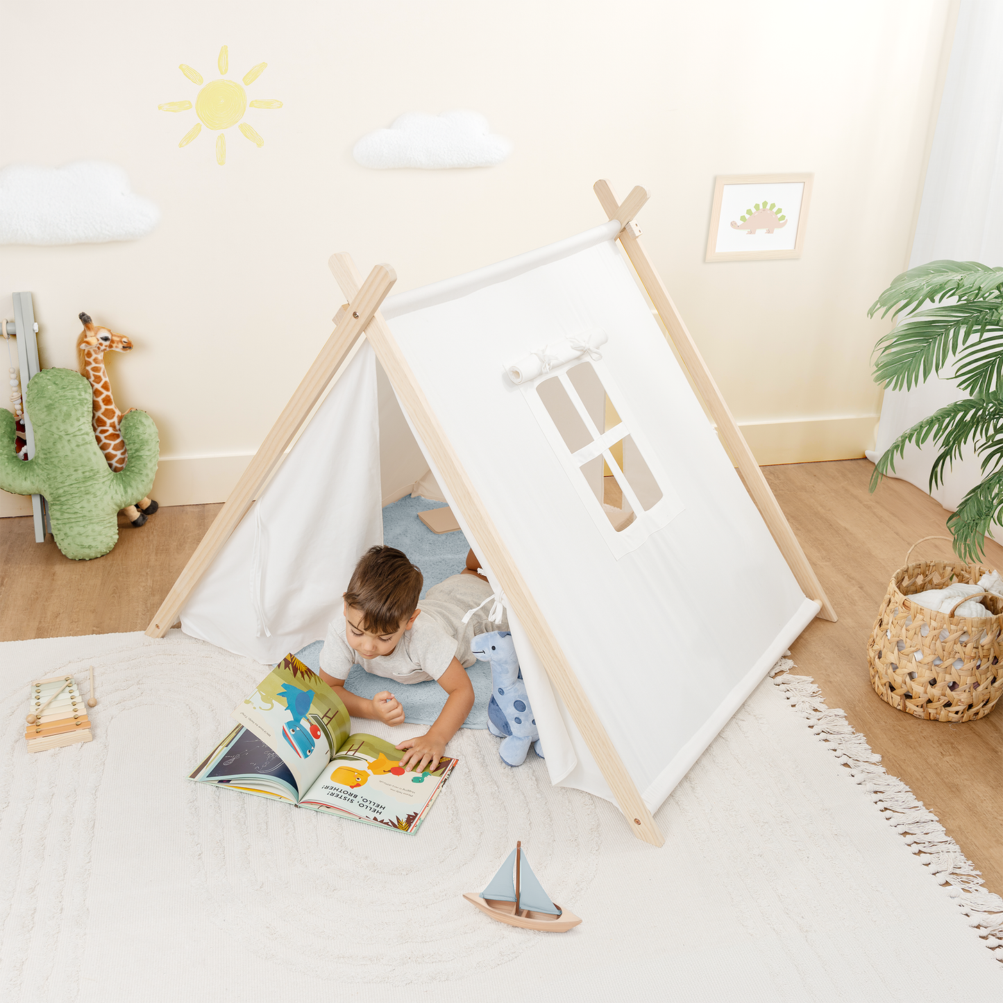 Kids Play Tent by Comfy Cubs: Sage