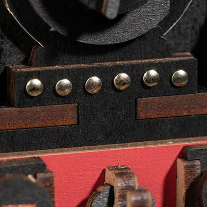 DIY Wooden Puzzle: Steam Journey