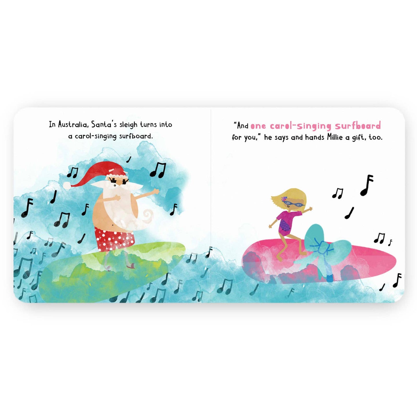 Santa's Busy Christmas | Christmas Board Book For Kids