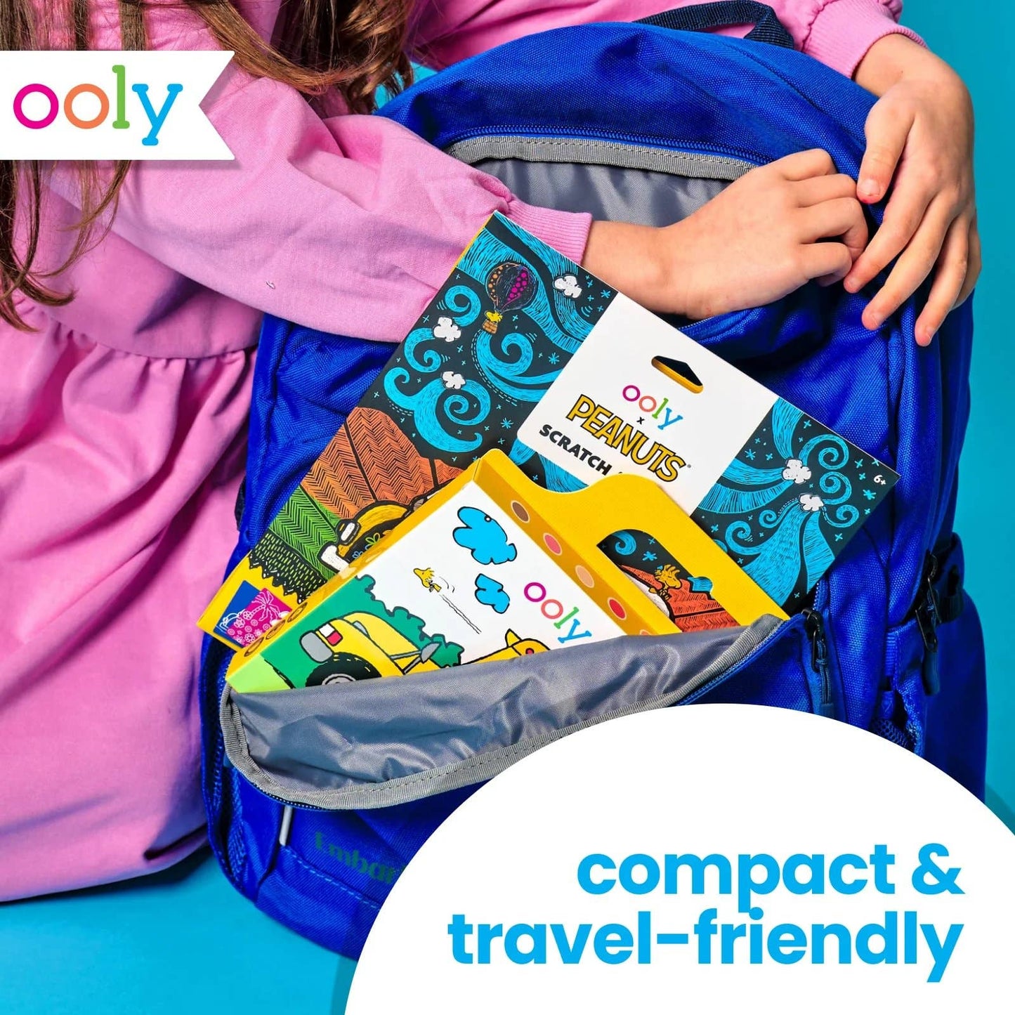 OOLY x Peanuts: Scratch Art Kit (13 PC Set)